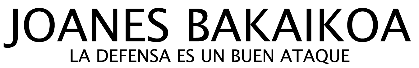 Joanes Bakaikoa La defensa es un buen ataque