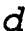 d