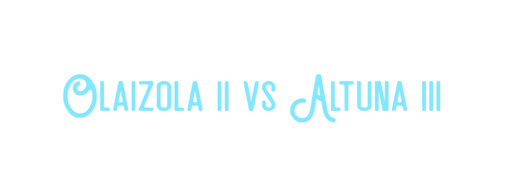 Olaizola ii vs Altuna iii