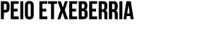 Peio Etxeberria