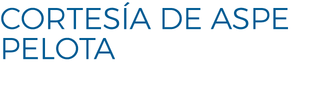 CORTES A DE ASPE PELOTA
