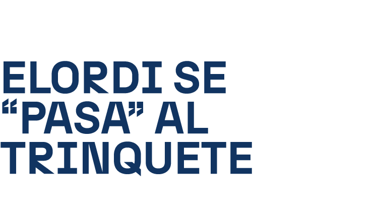 Elordi se “pasa” al trinquete